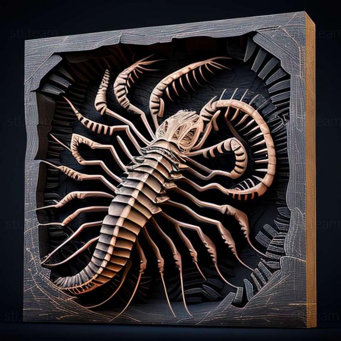 3D модель Scolopendra subspinipes japonica (STL)